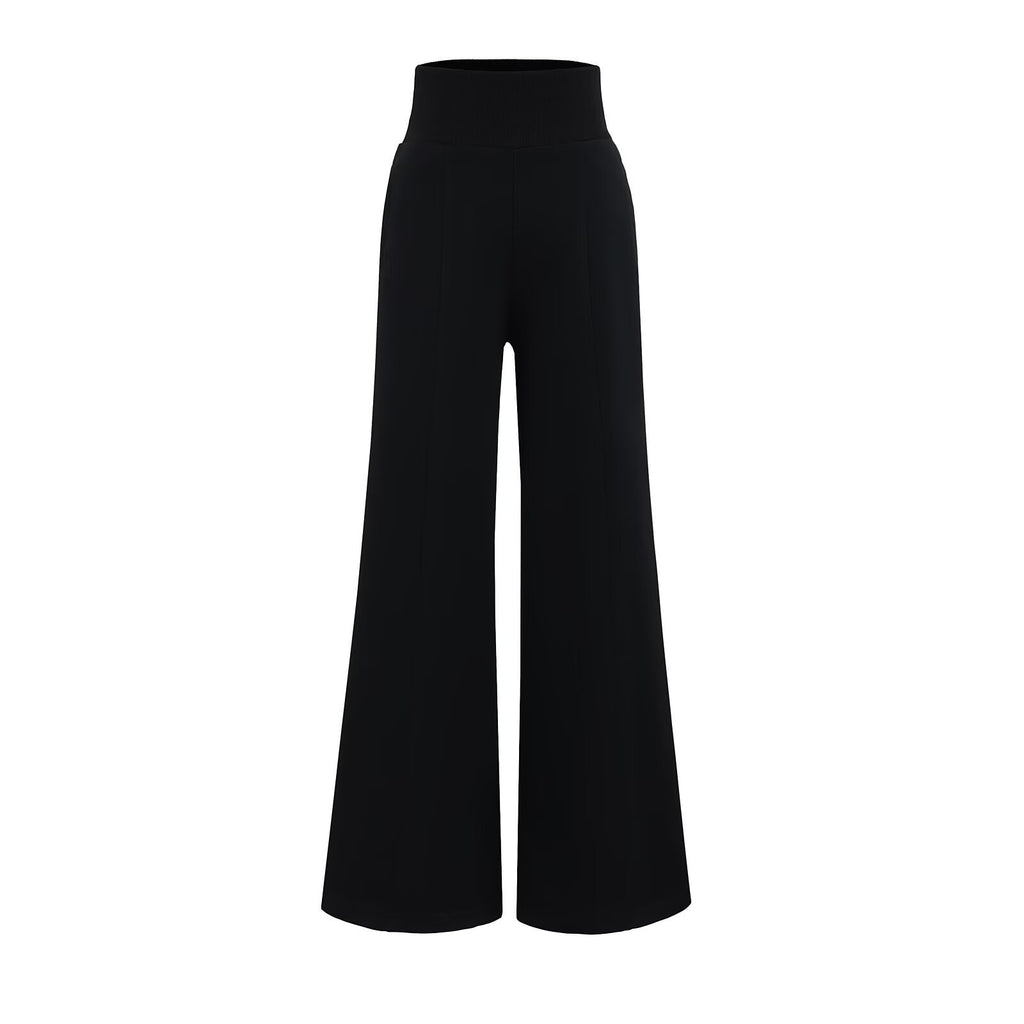 Casual pants with wide legs for women