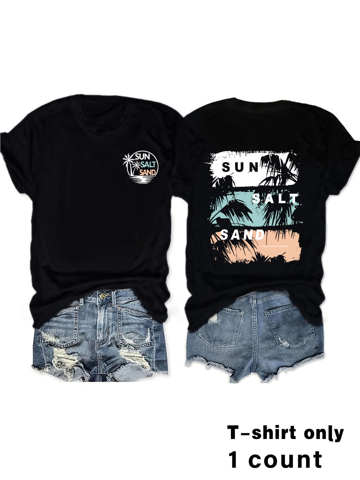 T-shirt with lion print for women