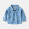 Casual Kids' Denim Jacket for Boys Outerwear for Children Comfortable Design