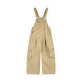 Workwear denim overalls
