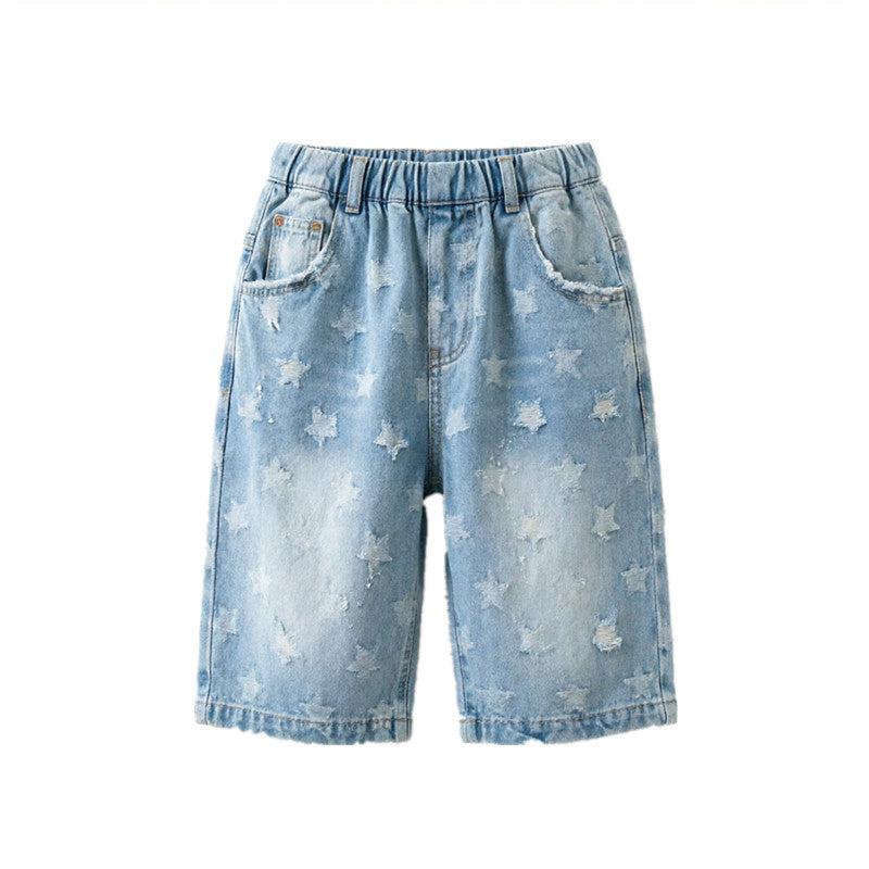 Boys' denim shorts