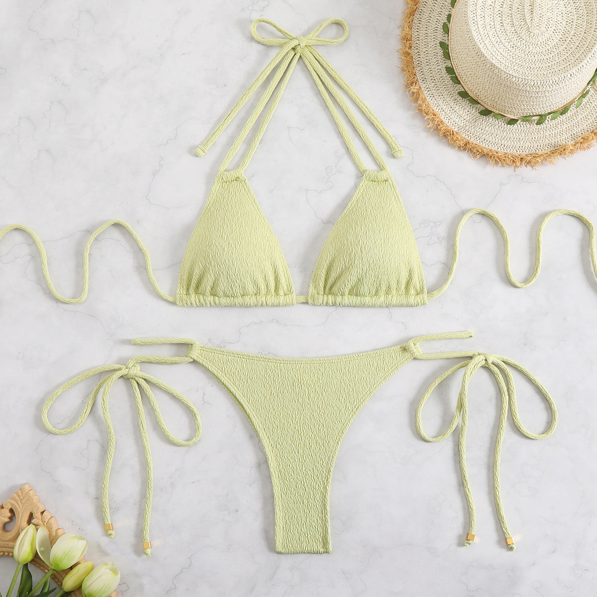GROVIX Solid Bikini