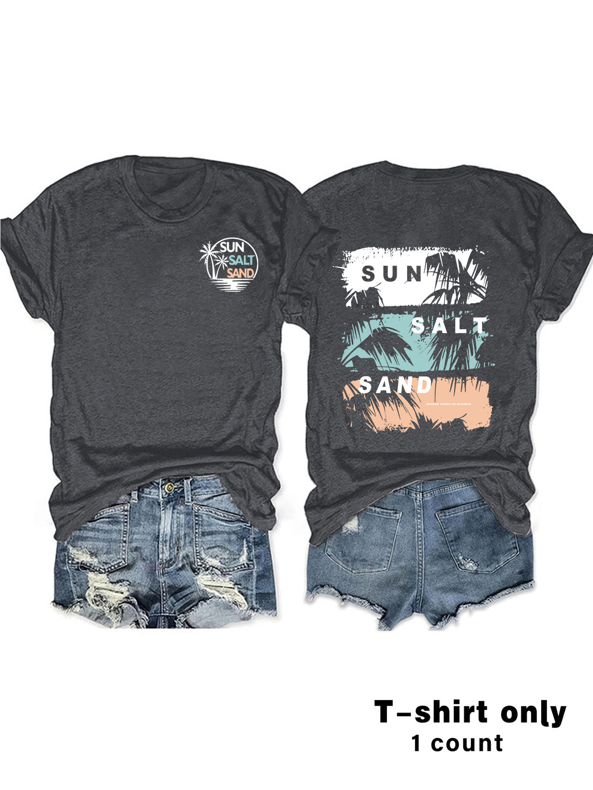 T-shirt with lion print for women