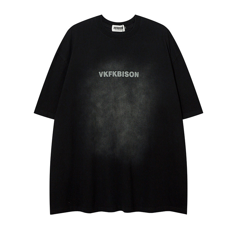 Short Sleeve T-Shirt Men's Oversize Loose Couple Base Layer