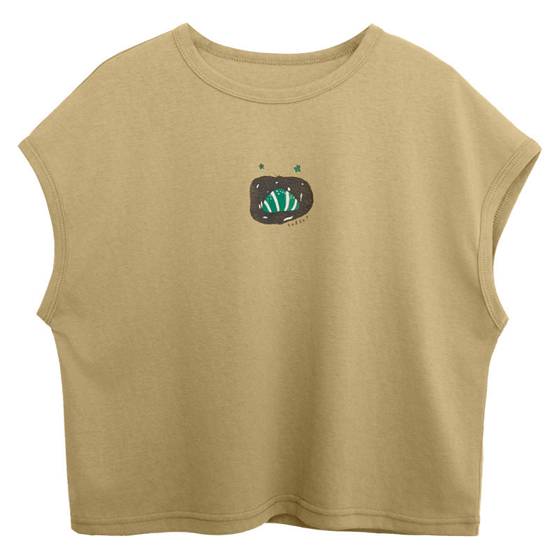 Boys' sleeveless t-shirt