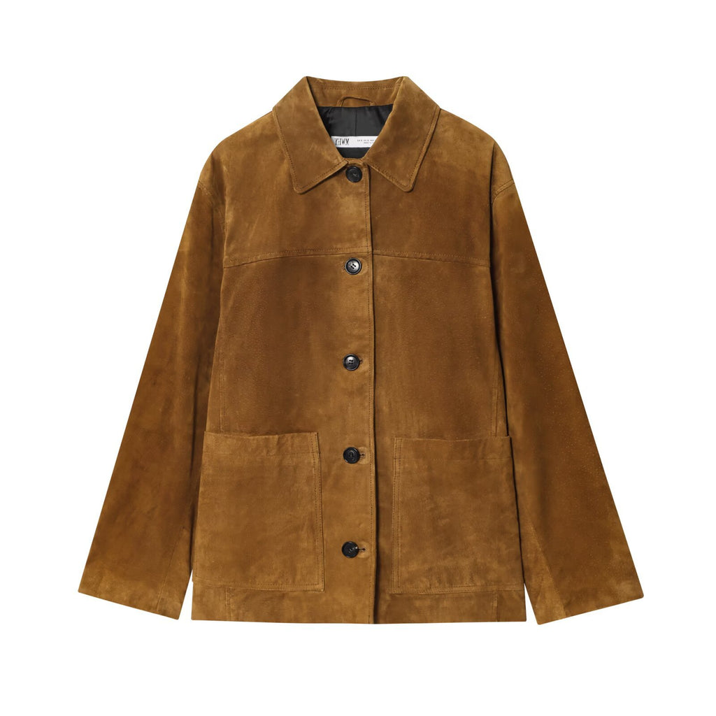 Casual Suede Jacket for Women