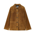 Casual Suede Jacket for Women