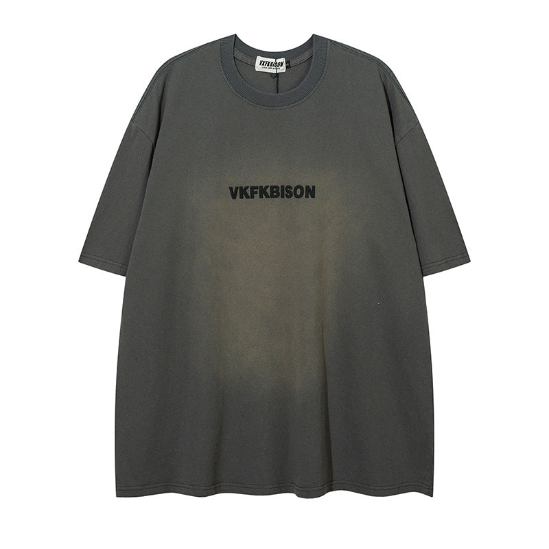 Short Sleeve T-Shirt Men's Oversize Loose Couple Base Layer