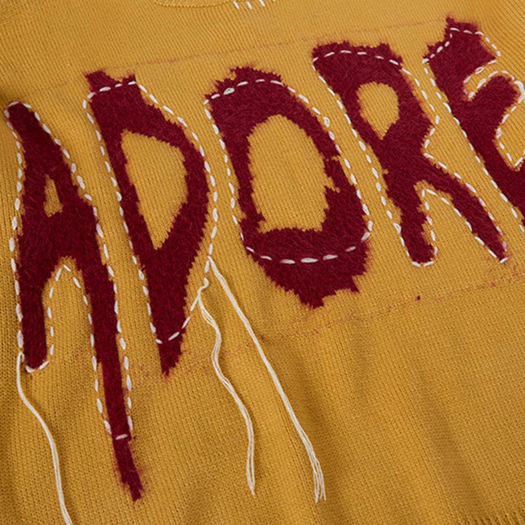 Tassel sweater men's and women's knitted sweater