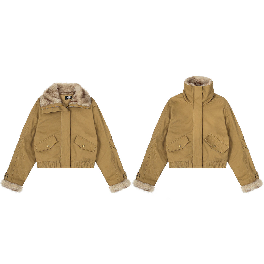 Collar workwear jacket for women