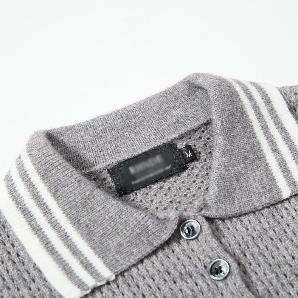 Neck Short Knit Sweater  Versatile Pullover Sweater
