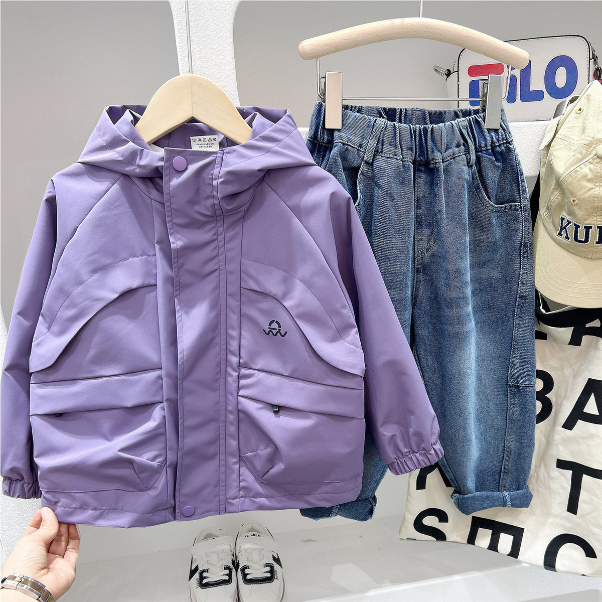 Boy's Spring Jacket Outerwear for Kids and Teens