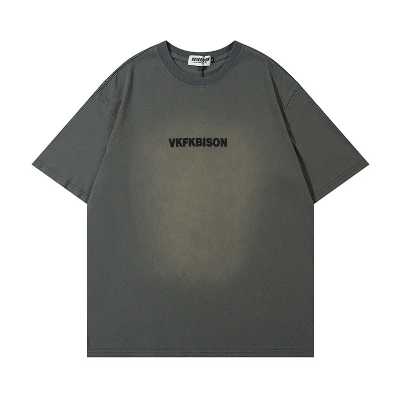 Short Sleeve T-Shirt Men's Oversize Loose Couple Base Layer