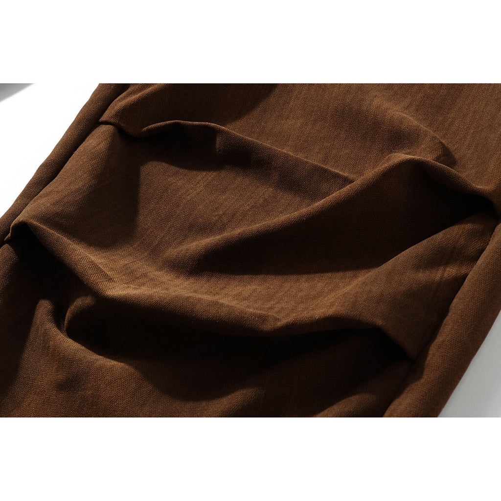 Streetwear Straight Loose Wide Leg Pants Urban Vintage Cargo Casual Pants Men