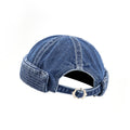 Washed denim melon skin hat trendy brand men and women versatile retro street hip-hop sailor hat