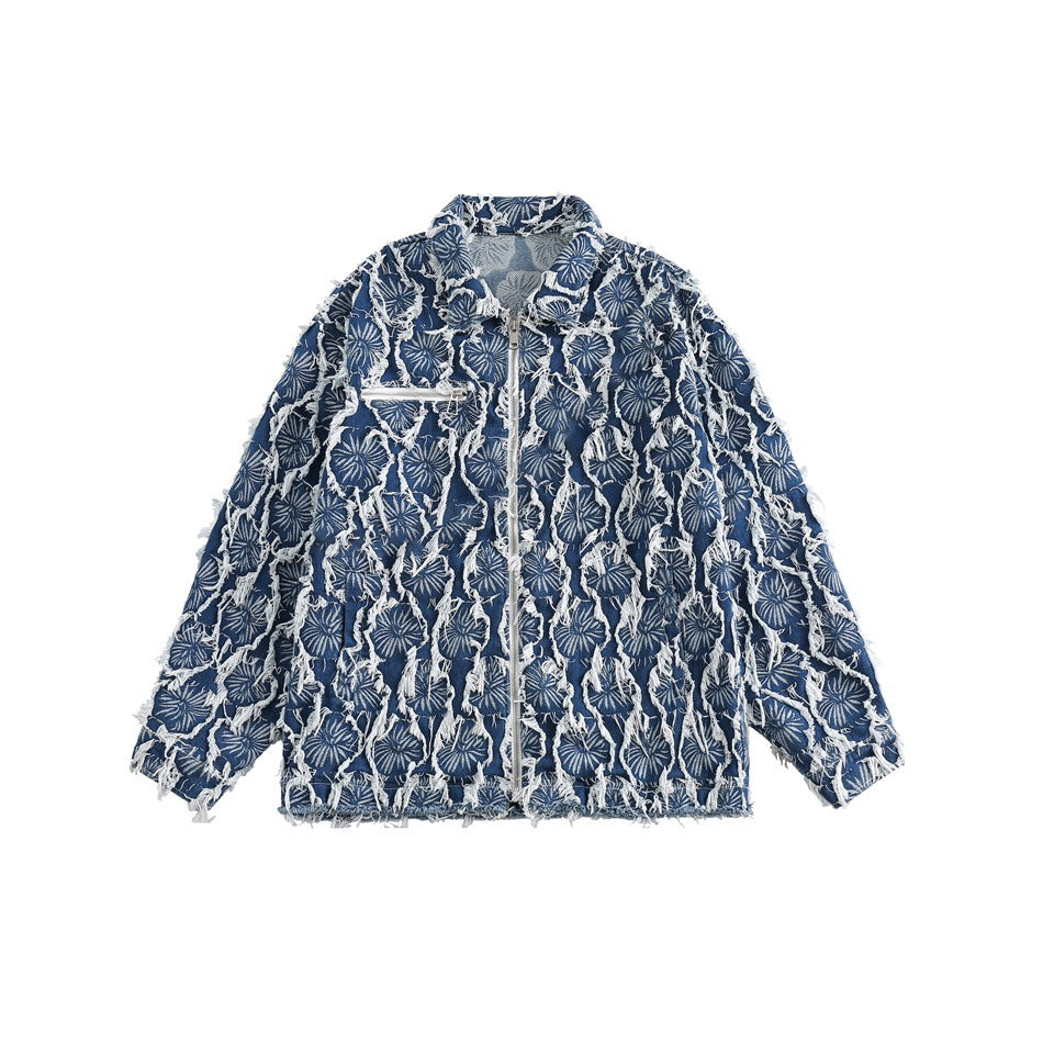 Denim Jacket Casual for Women Loose Spring and Autumn Jacket Coat