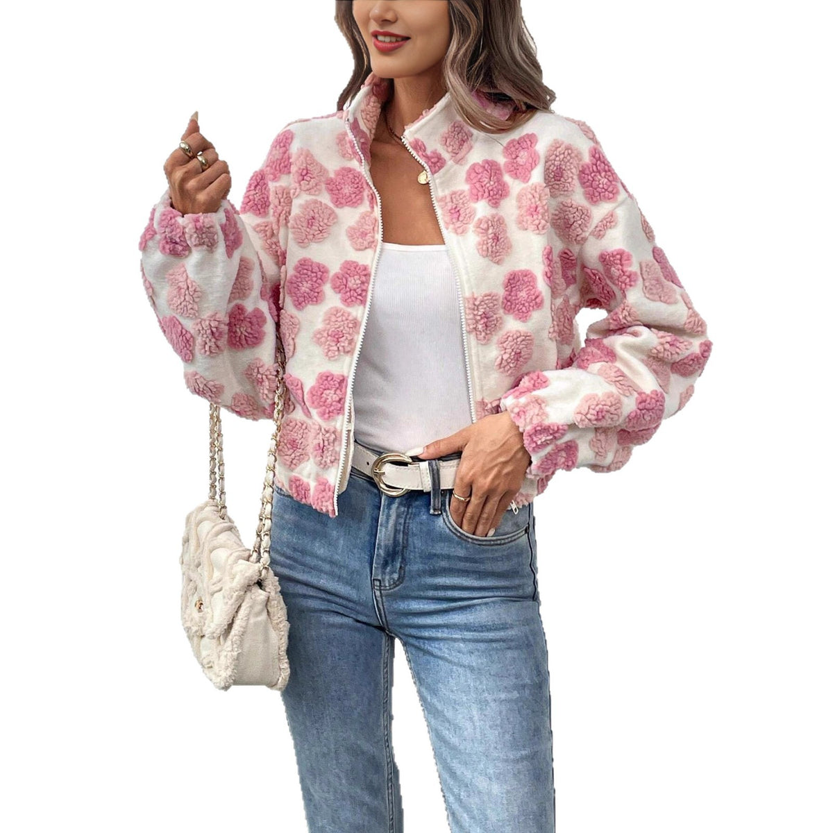 Zipper jacket for women