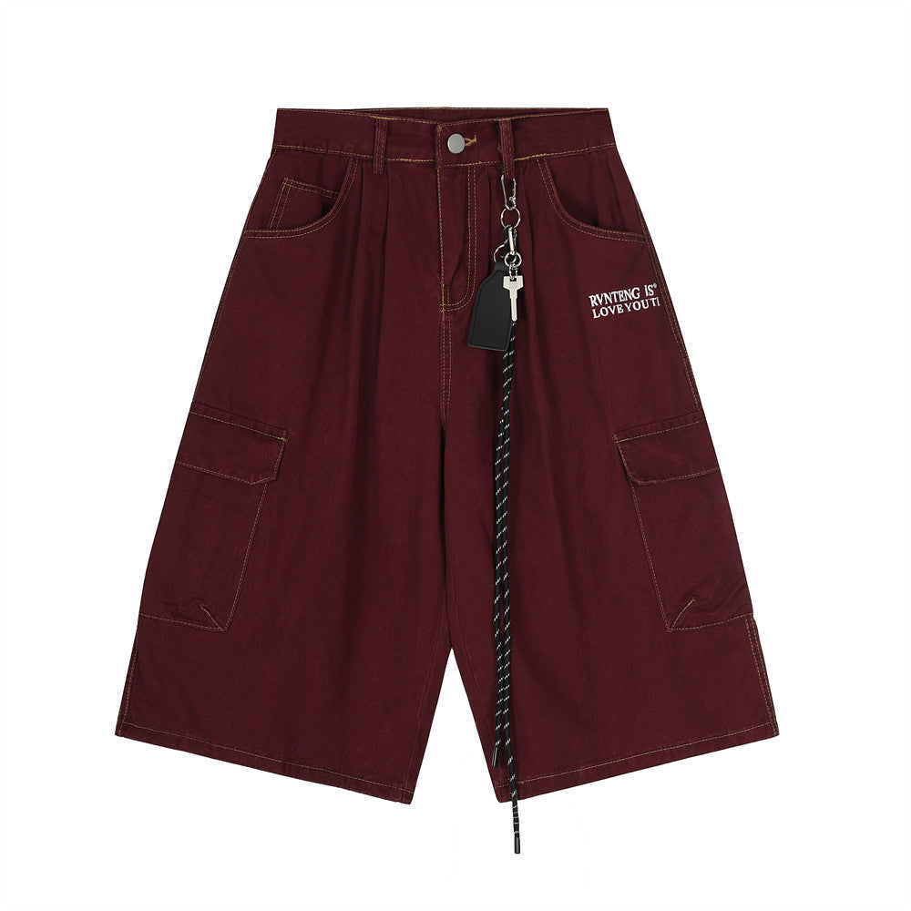 GROVIX Cargo Denim Short