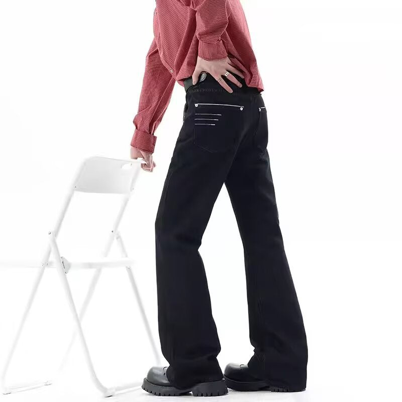 Washed Denim Pants for Women and Men