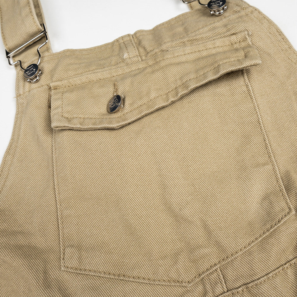 Workwear denim overalls