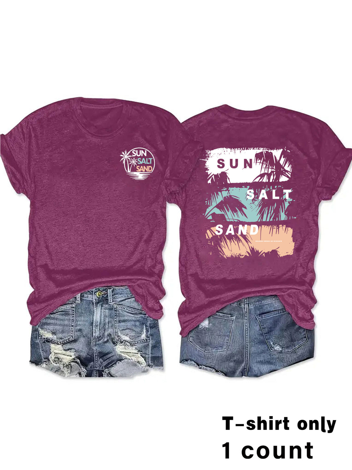 T-shirt with lion print for women