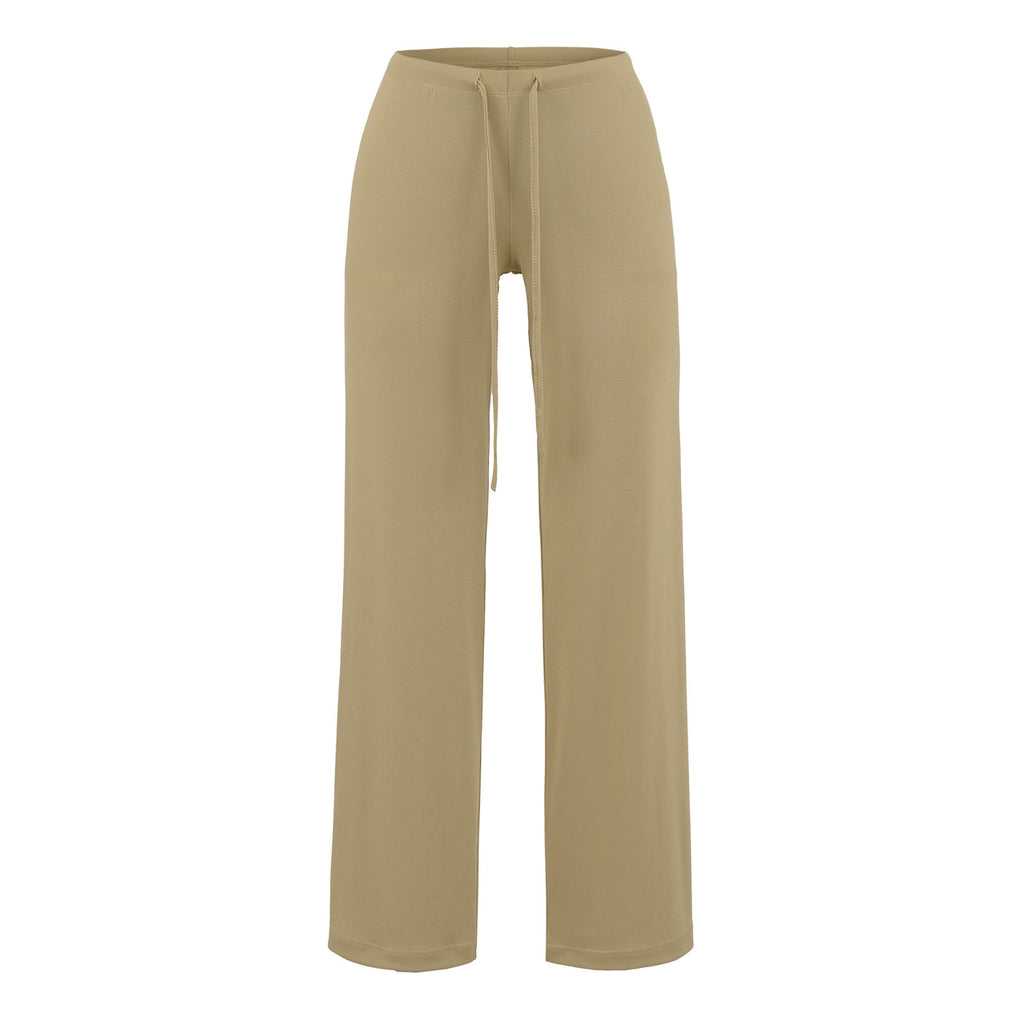 Straight pants for women