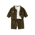 Boys Outfit Set with Jacket and Casual Pants