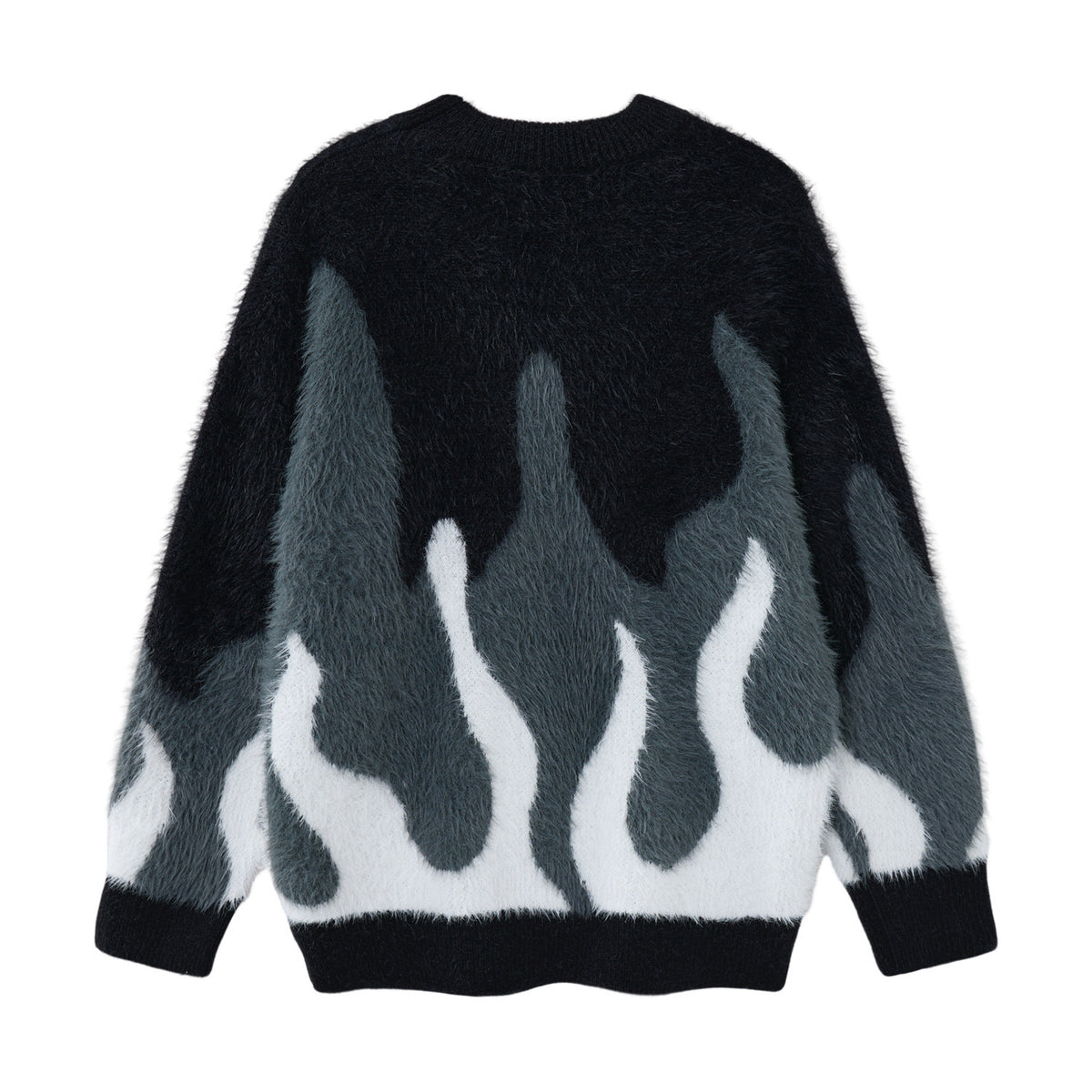 Full flame jacquard sweater