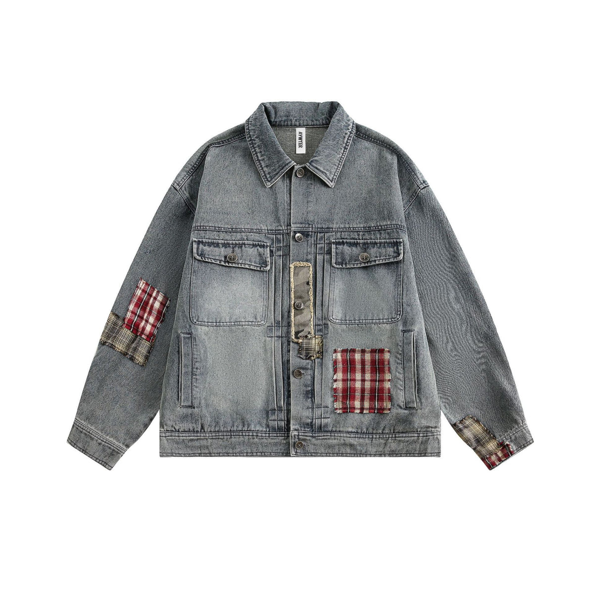 Washed denim jacket jacket