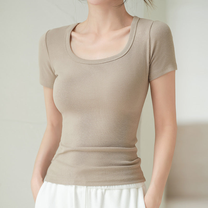 GROVIX Square Neck Tee