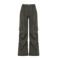 Wide leg workwear pants for women loose casual pants