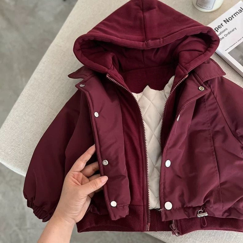 Children's baby cotton jacket for winter boys