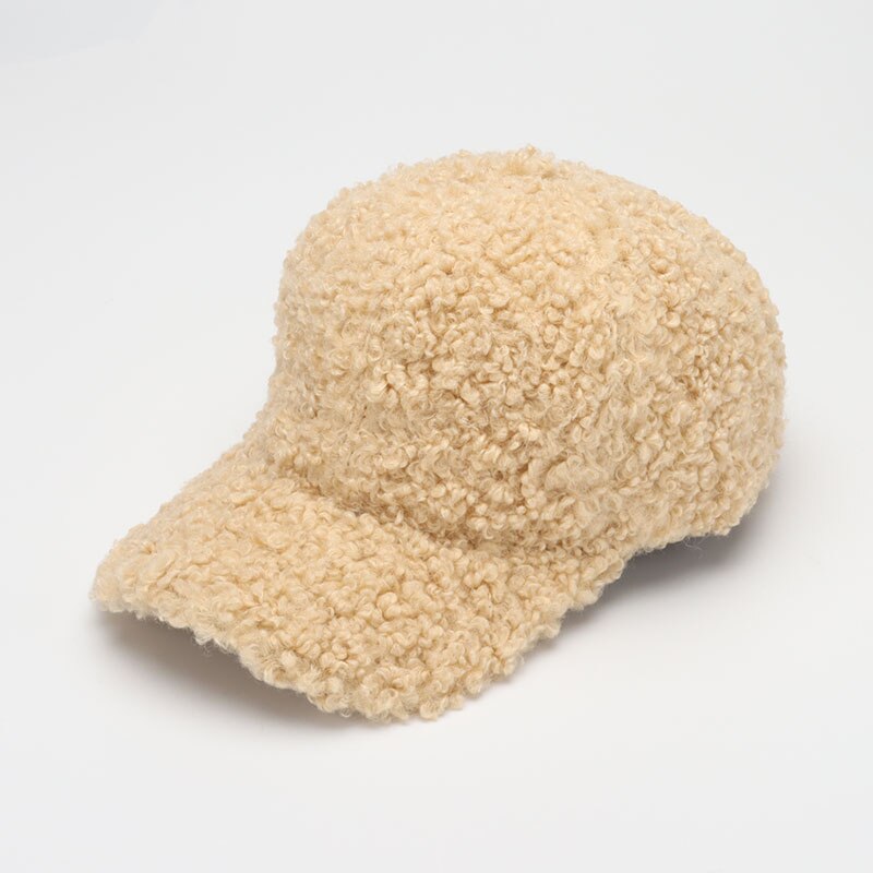 COKK Autumn Winter Baseball Cap Women Snapback Hats For Women Thick Warm Plush Baseball Cap Hip Hop Hat Female Casquette Gorra