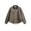 GROVIX Leopard Denim