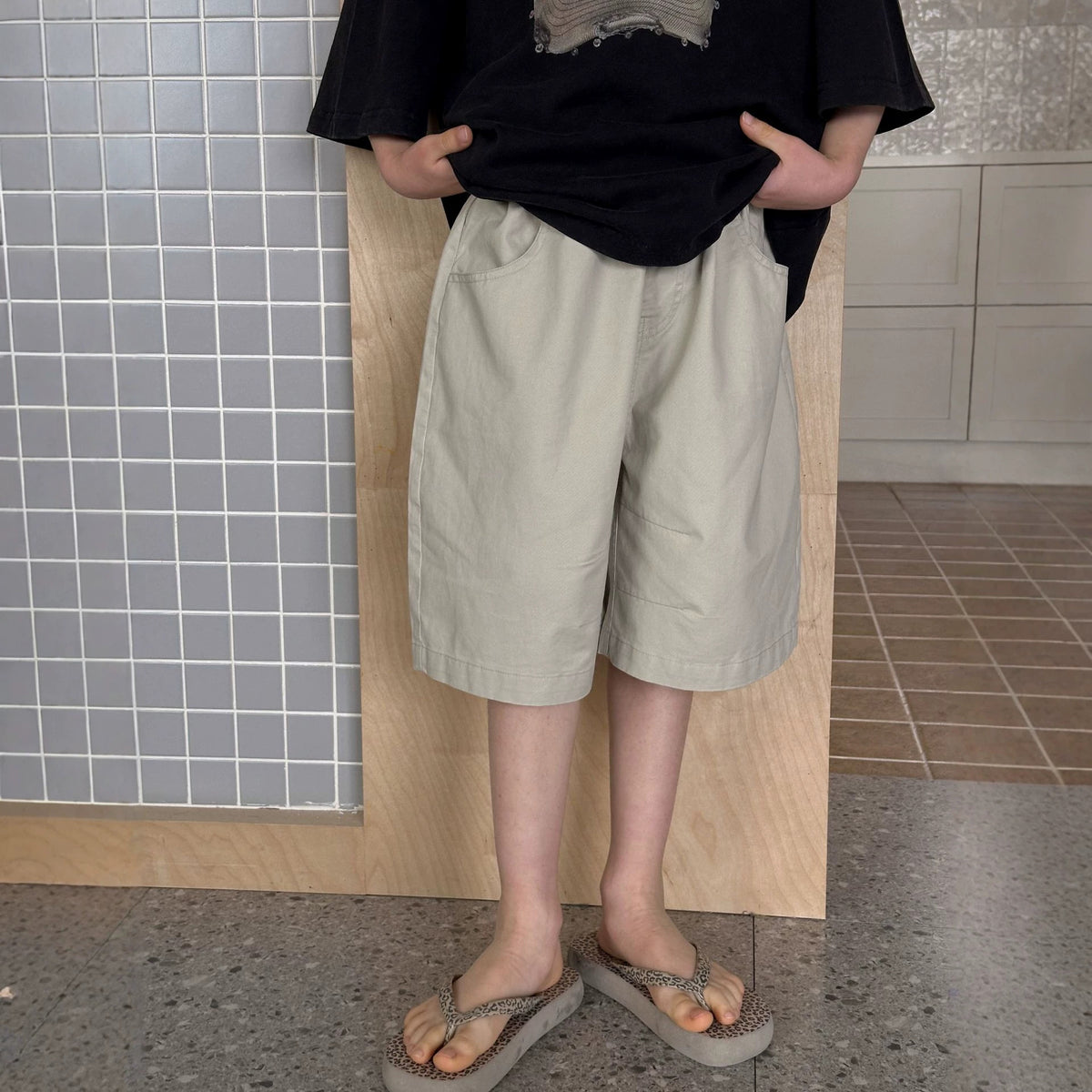 Boys' shorts summer thin