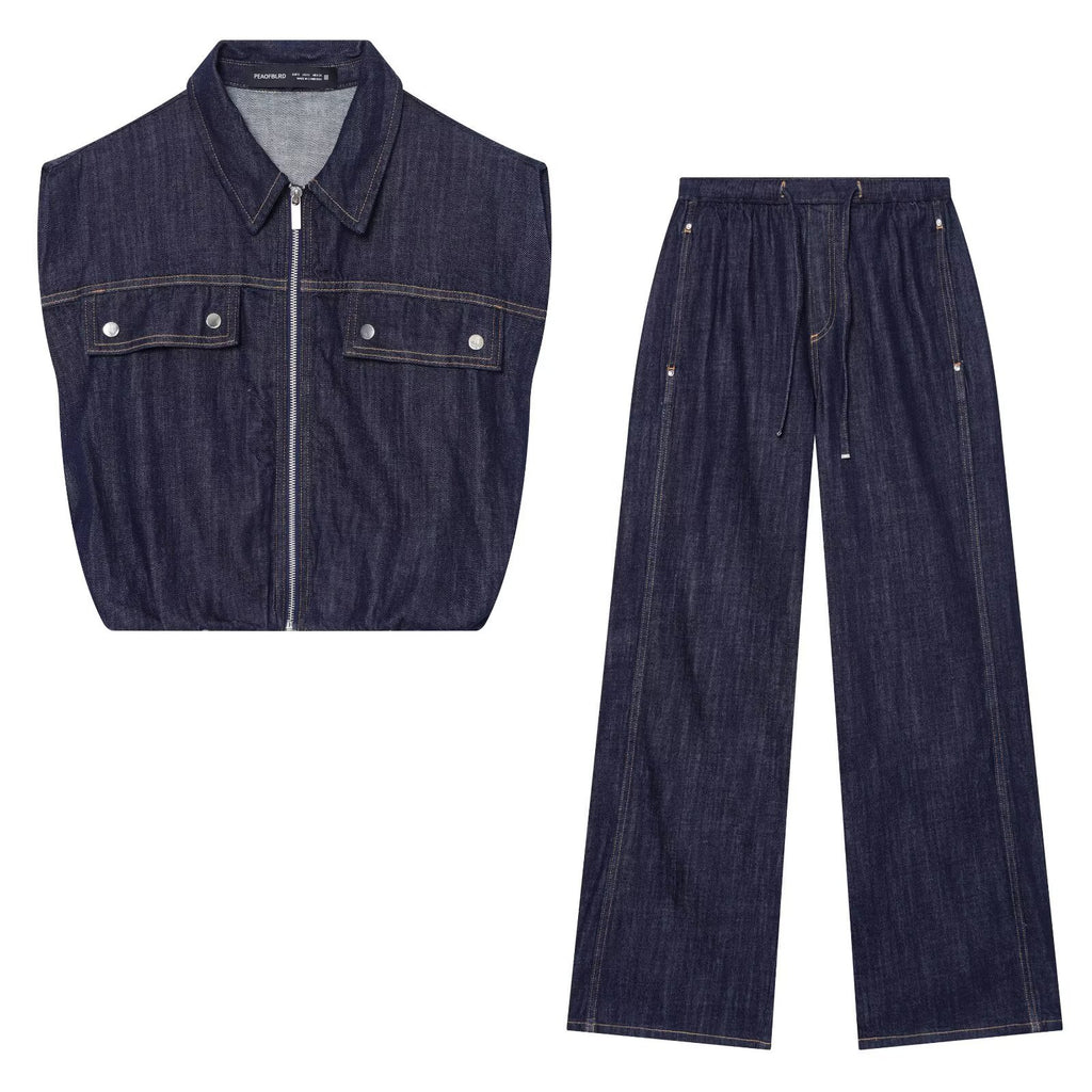 GROVIX Denim Vest