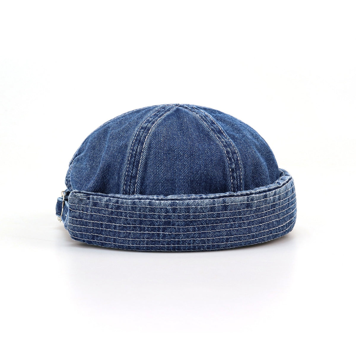 Washed denim melon skin hat trendy brand men and women versatile retro street hip-hop sailor hat