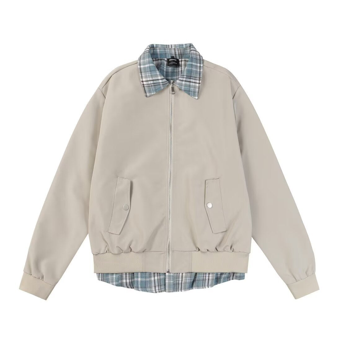 Cleanfit False Two-Piece Lapel Jacket for Women, Loose Trendy Jacket