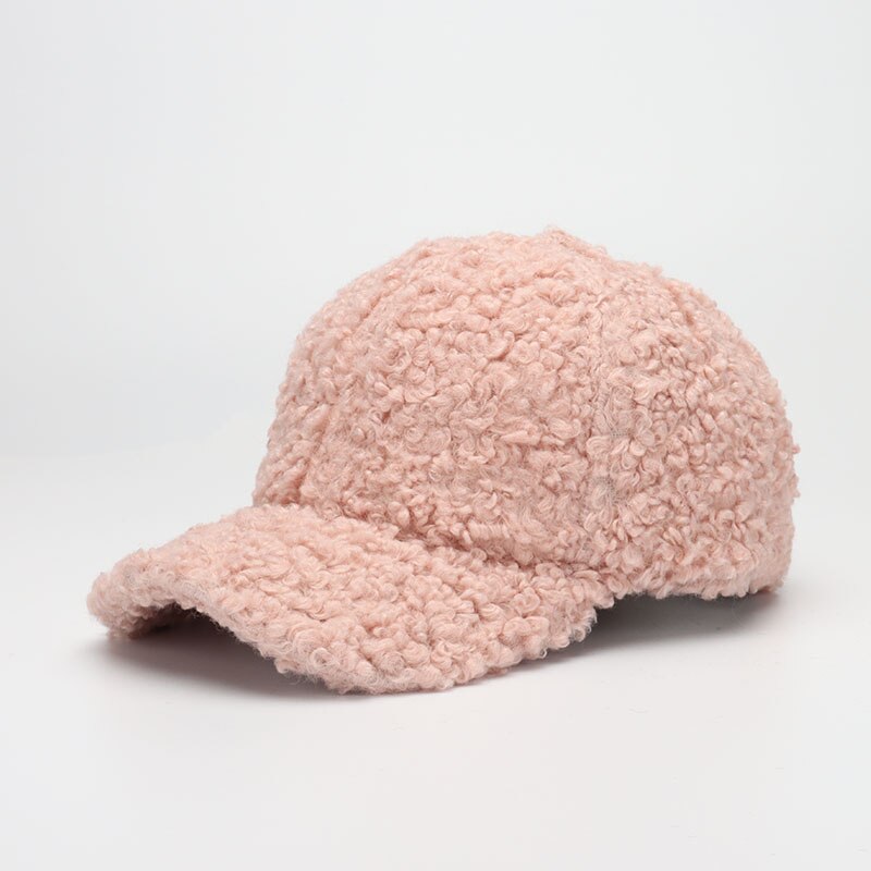 COKK Autumn Winter Baseball Cap Women Snapback Hats For Women Thick Warm Plush Baseball Cap Hip Hop Hat Female Casquette Gorra