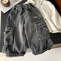 Boys' spring workwear children's pants