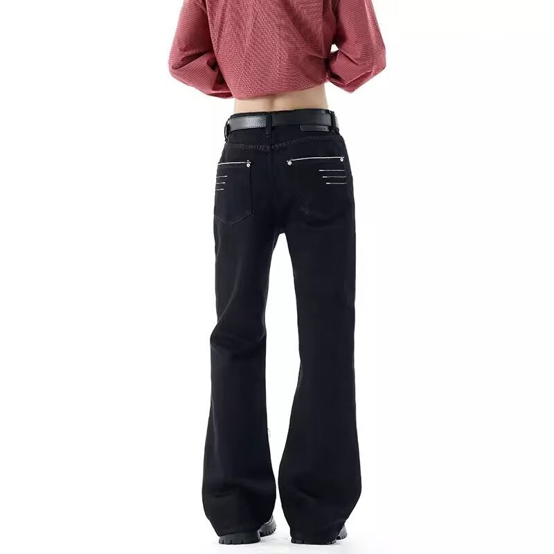 Washed Denim Pants for Women and Men