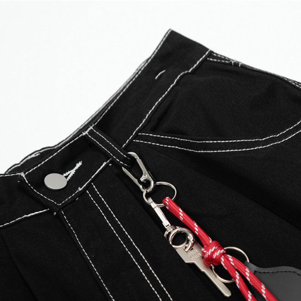 GROVIX Cargo Denim Short