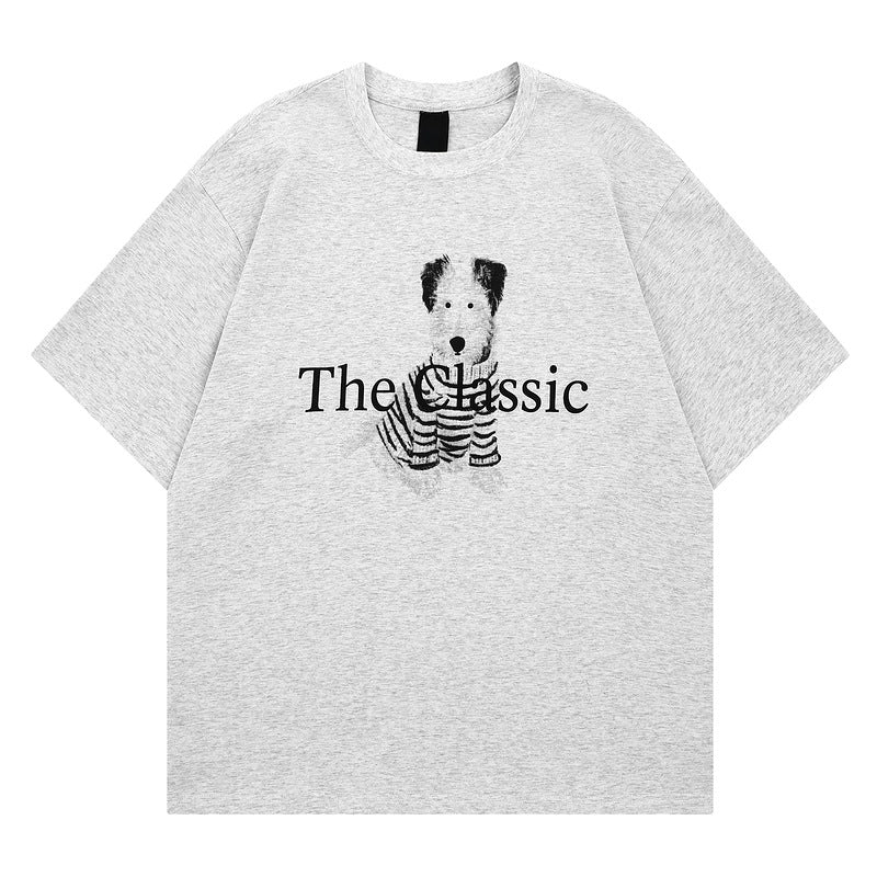 Short Sleeve T-Shirt Unisex Loose Oversize Summer Half-Sleeve