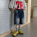 Boys' denim shorts