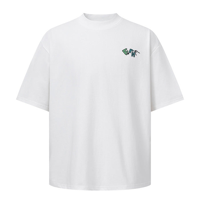 Short Sleeve T-Shirt for Men and Women Loose Fit Unisex Streetwear Top