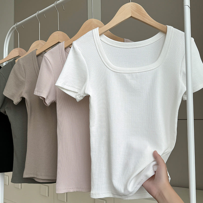 GROVIX Square Neck Tee