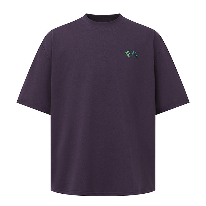 Short Sleeve T-Shirt for Men and Women Loose Fit Unisex Streetwear Top