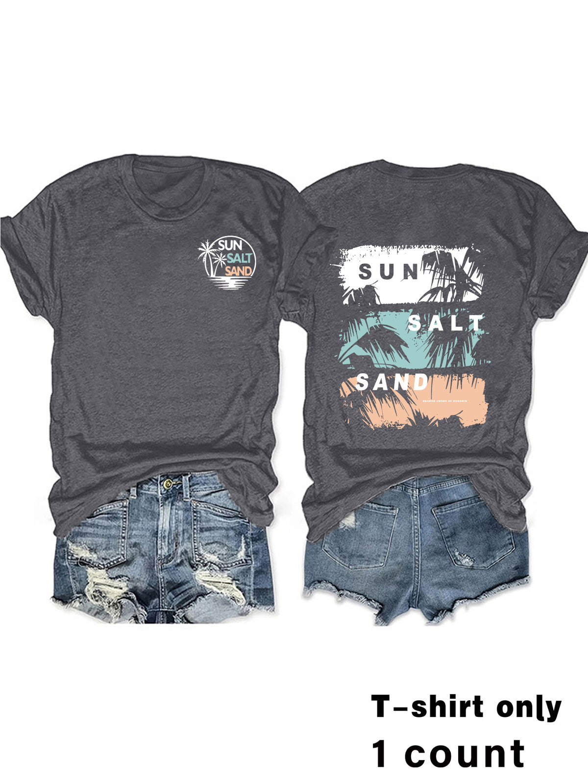 T-shirt with lion print for women