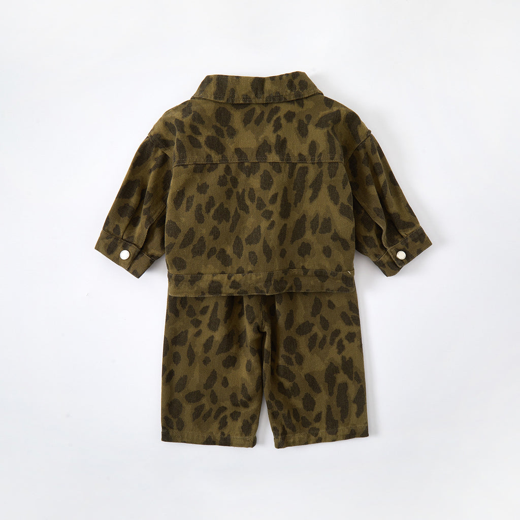 Boys Outfit Set with Jacket and Casual Pants