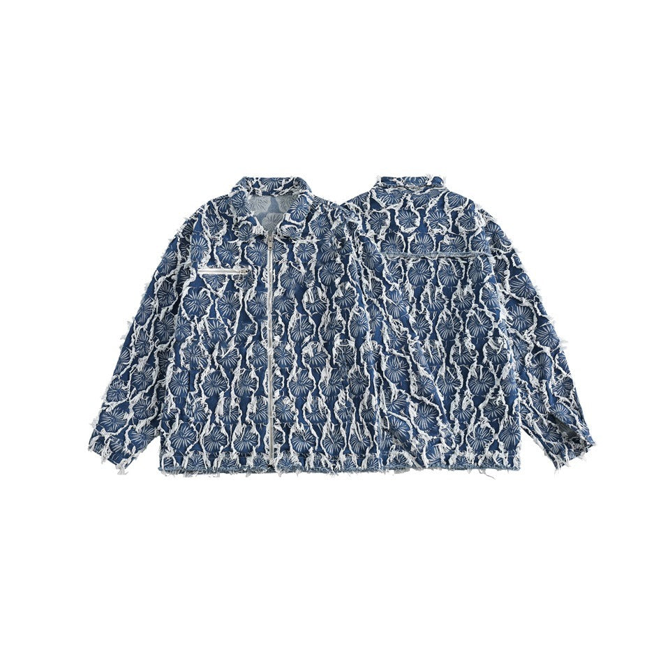 Denim Jacket Casual for Women Loose Spring and Autumn Jacket Coat
